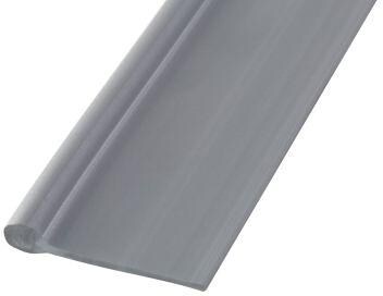 Hindermann Kederband, 7x25mm, silber, PVC, 6m