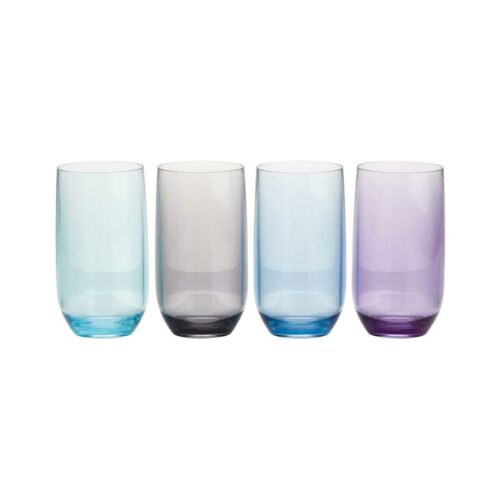 Flamefield Moonstone Trinkglas, 4er Set, 450ml