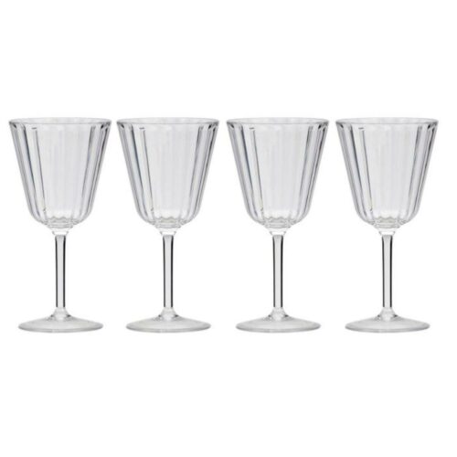 Flamefield Crystal Line Weinglas, 4er Set, 220ml