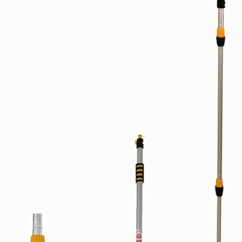 Yachticon Deluxe Alu Waschbürste, mit Teleskopstiel, 90-175cm