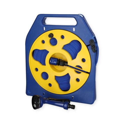 Yachticon Kassetten Flachschlauch, blau, 15m