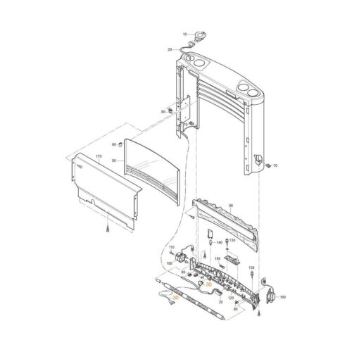 Feuerfestes Kabel, 150cm - Truma Ersatzteil Nr. 30050-63300 - geeignet für Trumatic S-5002