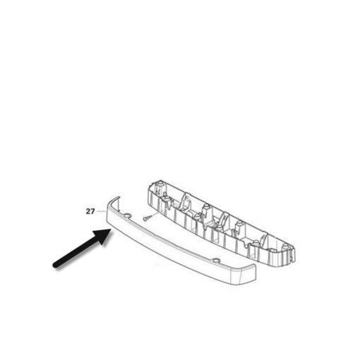 Blende - Truma Ersatzteil Nr. 30090-95200 - für S 3004 (P), titaniumgrau