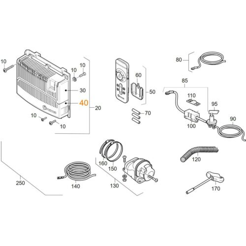 Gehäusedeckel - Truma Ersatzteil Nr. 60020-50500 - für Mover XT