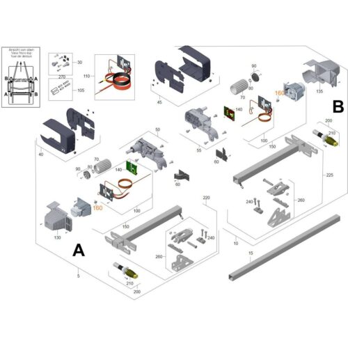 Wellenkupplung - Truma Ersatzteil Nr. 60020-54600 - für Mover XT
