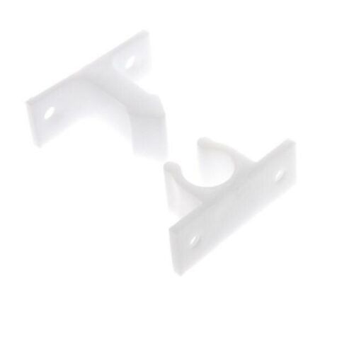 Gimeg 2-teiliger Türfänger, Nylon, Weiß, 5cm