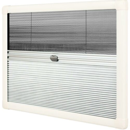 Horrex UCS Duo 2.0 Plissee-Rollo, 1472x501mm, creme