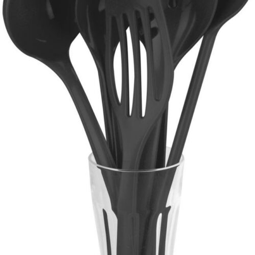 WACA Küchenhelferset, schwarz, 6-teilig