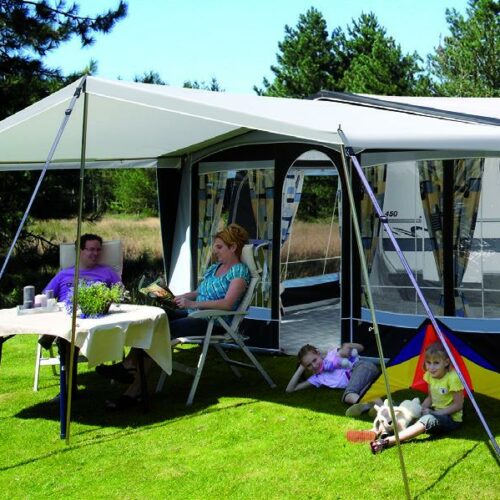 Walker Castel Sonnendach, 810-840cm (Gr. 825), mit Stahl-Gestänge