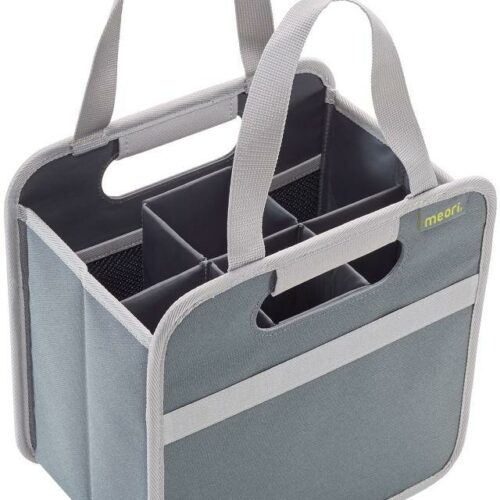 Meori Flaschenträger, 6 Flaschen, grau