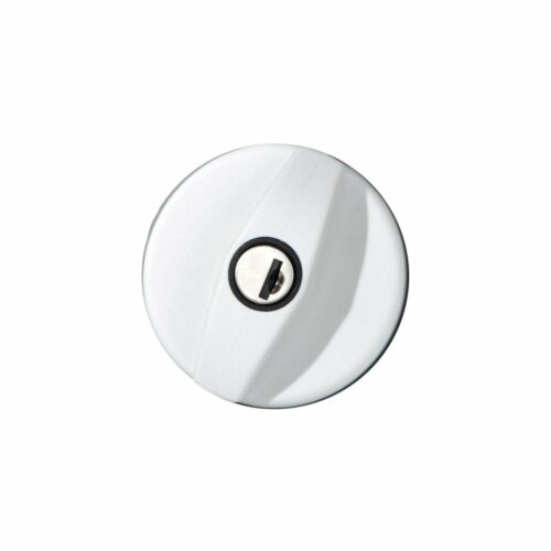 STS Tankdeckelverschluss mit Belüftung, inkl. Zylinder/Schlüssel, bianco weiß