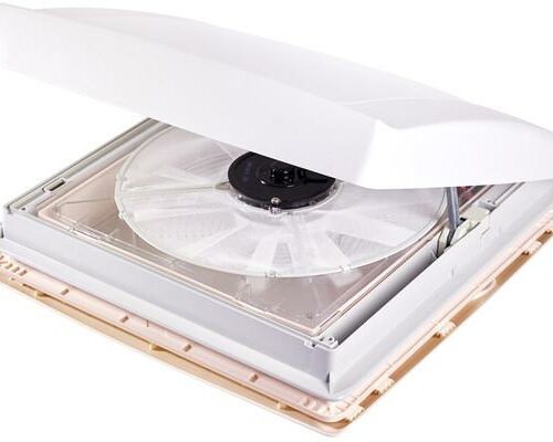 Thule Vent Motorized Dachhaube, 12V, 40x40cm, weiß