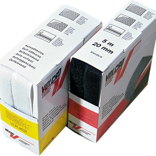 Velcro Haken und Flausch, schwarz, 5m