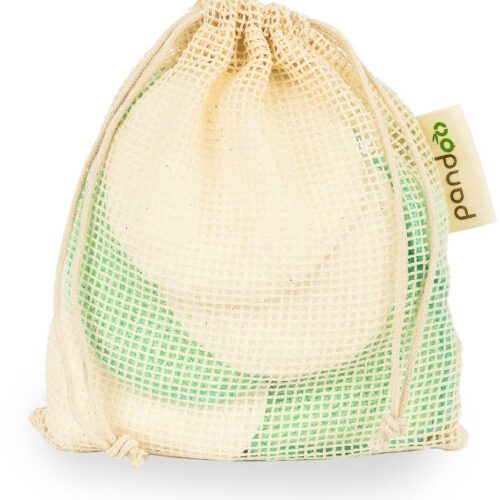 Pandoo Bambus-Abschminkpads, Ø8cm, 10 Stück