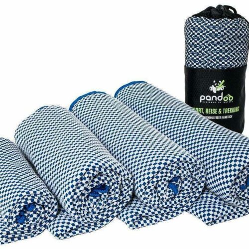 Pandoo Bambus-Handtuch, Gr. XL, blau