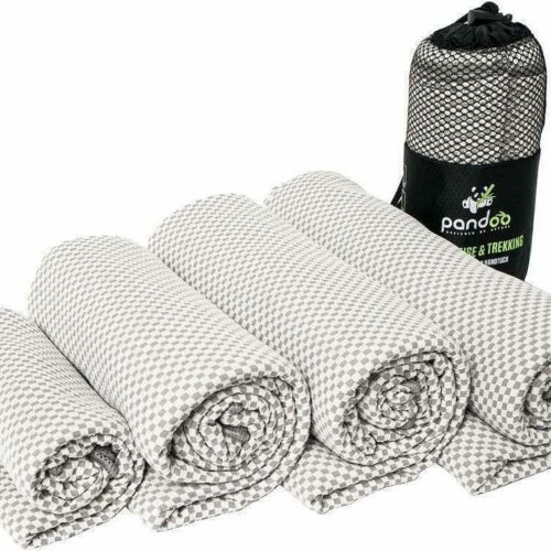 Pandoo Bambus-Handtuch, Gr. XL, grau
