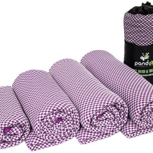 Pandoo Bambus-Handtuch, Gr. XL, lila