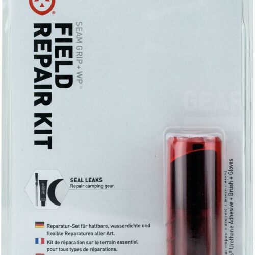 GearAid Seam Grip +WP, Field Repair Kit, 7g Seam Grip & 2 Flicken