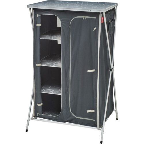 Trigano Faltschrank, grau, 90x67x140cm