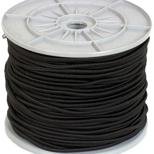 Origin Outdoors Gummiseil, schwarz, 4mm, 100m