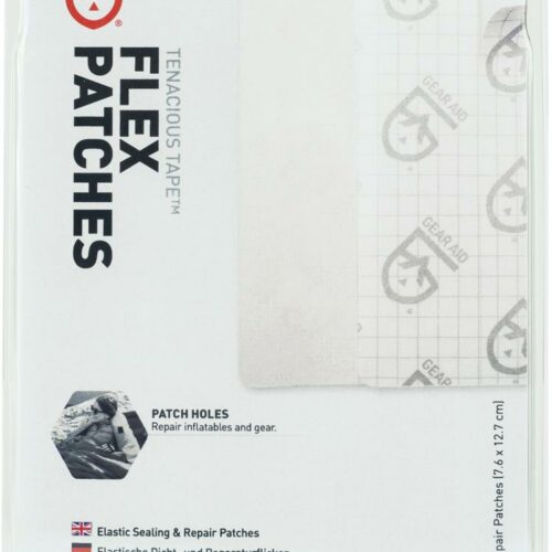 GearAid Tenacious Tape Flex Patches, klar TPU, 1 Paar