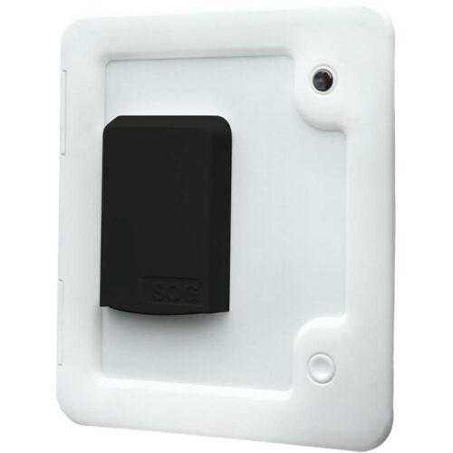 SOG Typ G WC-Entlüftung für Thetford C500, Türvariante, schwarz