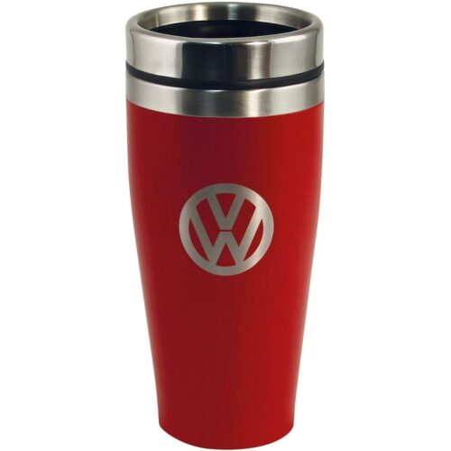 VW Collection Thermobecher, Edelstahl, 400ml, rot