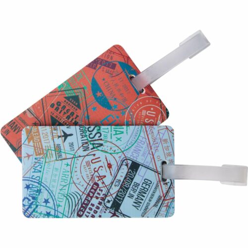 Travelon Passport Stamps Kofferanhänger-Set, 2 Stück
