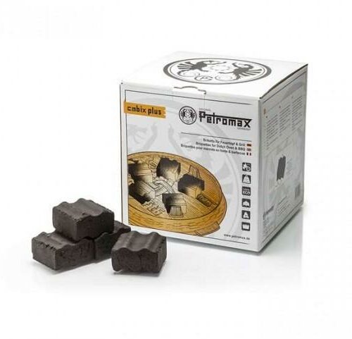 Petromax Cabix Plus Briketts für Feuertopf und Grill, 3kg
