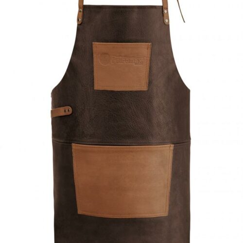 Petromax Büffelleder-Schürze mit Nackenschlaufe, braun