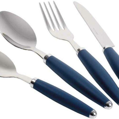 Holiday Travel Besteckset, 16-teilig, dunkelblau