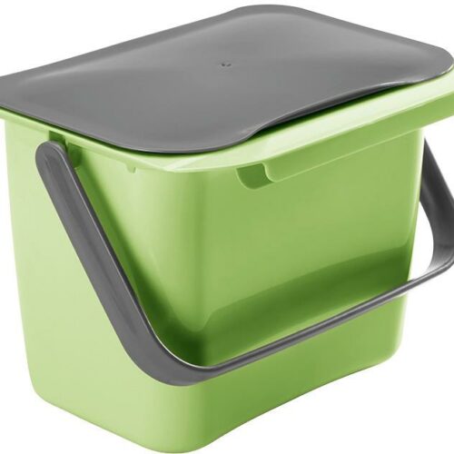 Metaltex Bin Tex Abfallsammler mit Deckel, grün