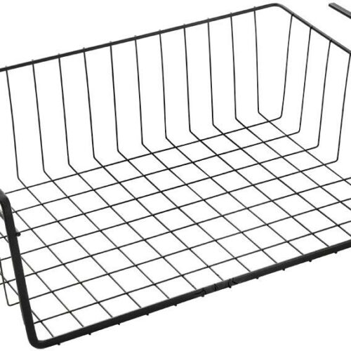 Metaltex Kanguro Schrankkorb, 40x26x14cm, schwarz