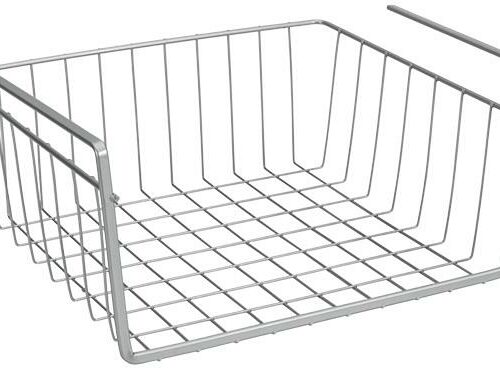 Metaltex Kanguro Schrankkorb, 30x26x14cm, silber