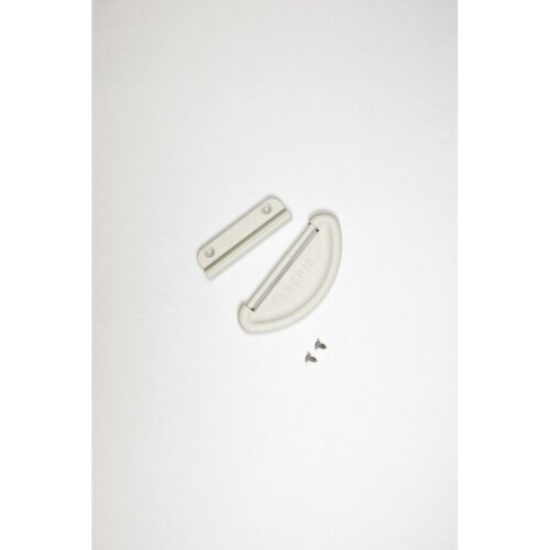 Set Griff, grau, für Duschtüren - Remis Ersatzteilnr. 10029890 - für Typ: Remilight/Remistyle