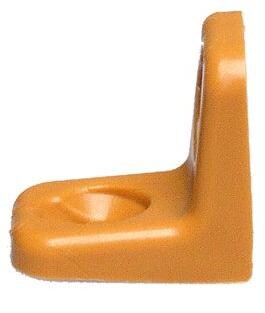 Möbelverbinder, 5er-Pack, braun