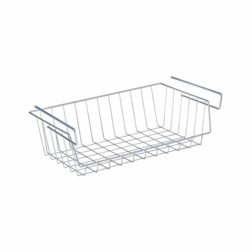 WENKO Regaleinhängekorb, Chrom