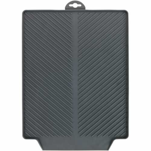 Wenko Linea Abtropfmatte, 40x30cm, grau