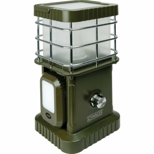 Schwaiger LED Campingleuchte mit Bluetooth Lautsprecher