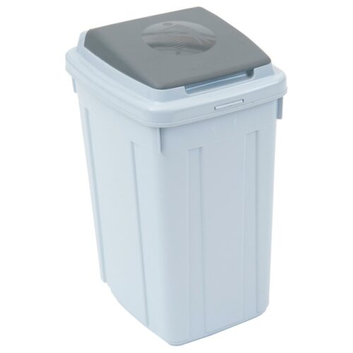 Wecamp Mülleimer, grau, 46 Liter