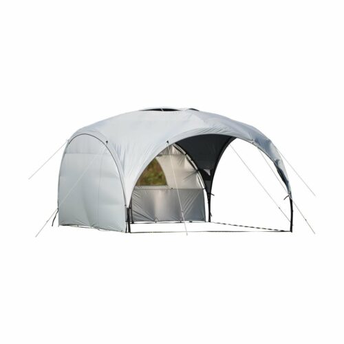 Wecamp Sunshade Seitenwand-Set für Pavillon, 4-teilig, hellgrau