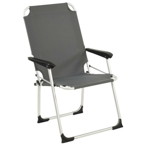 Wecamp Pirlo Klappstuhl, grau, ungepolstert
