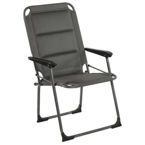 Wecamp Pirlo Klappstuhl, grau, gepolstert
