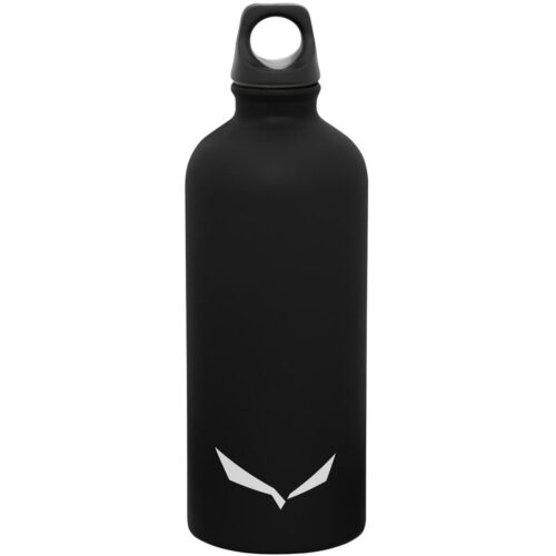 Salewa Isarco Trinkflasche, Edelstahl, 600ml, schwarz