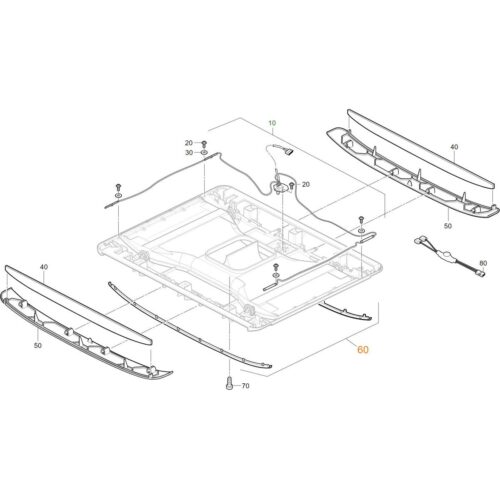 Lichtleitersatz - Truma Ersatzteil Nr. 40091-80300 - für Aventa Luftverteiler