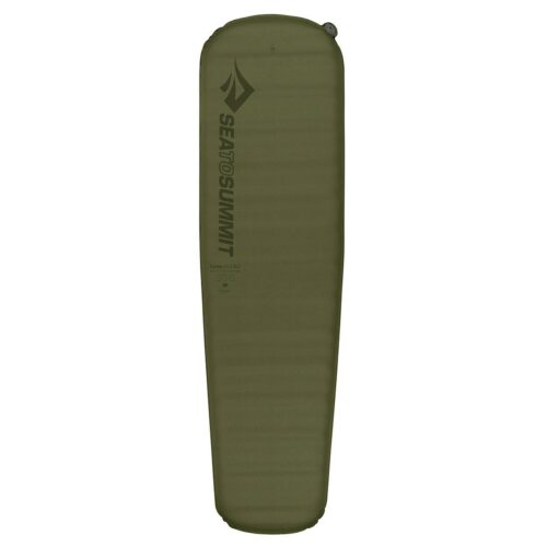 Sea to Summit Camp Plus selbstaufblasende Isomatte, 198x64 cm, moosgrün