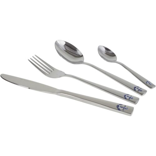 Gimex Marine Line Sails Besteckset, Edelstahl, 16-teilig