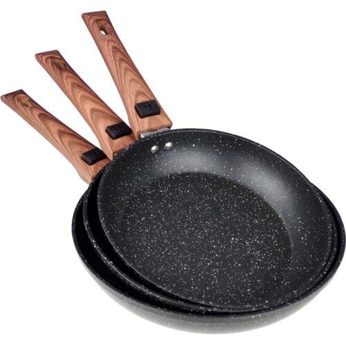 Gimex Black Line Pfannenset, 3-teilig