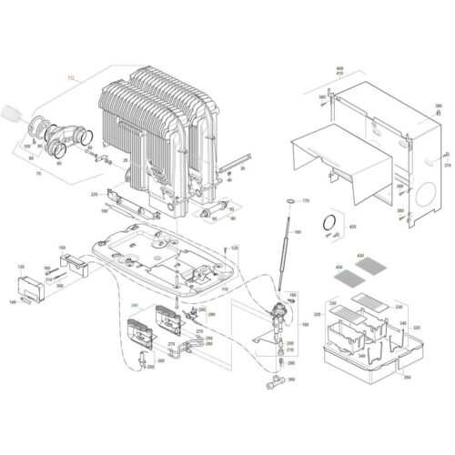 Wärmetauschersatz - Truma Ersatzteil Nr. 30050-32300 - für Trumatic und S-Heizungen