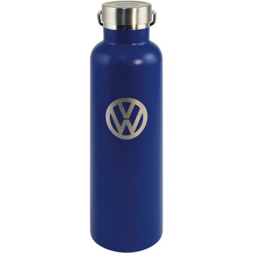 VW Collection Thermoflasche, Edelstahl, 735ml, blau